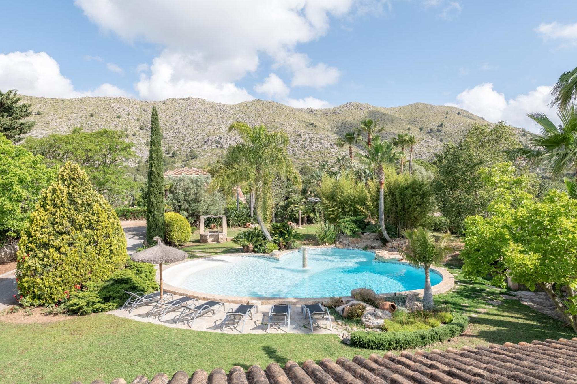 Finca Can Suau Польенса Экстерьер фото