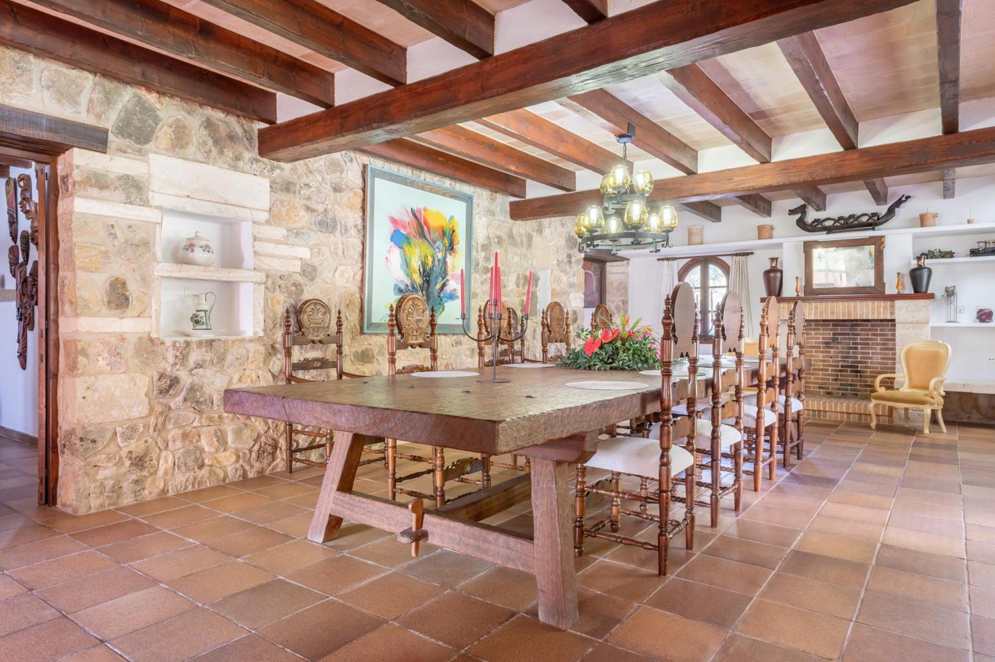 Finca Can Suau Польенса Экстерьер фото